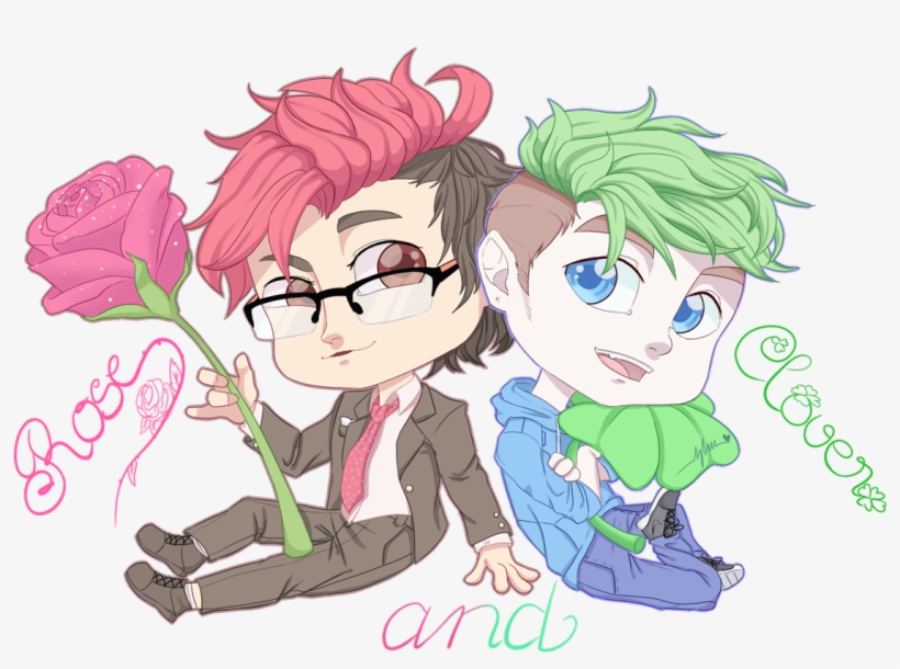 Luminous Ruby On Twitter - Markiplier And Jacksepticeye Fan Art, transparent png download