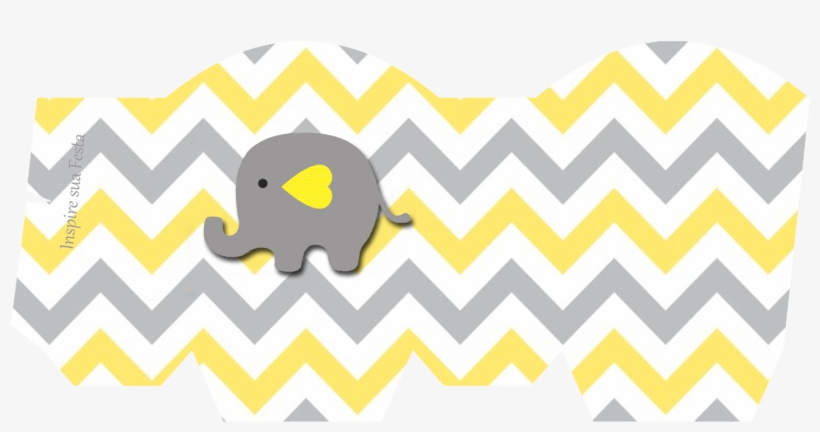 Caixa Para Guloseimas Personalizada Gratuita Elefantinho - Personalizados Elefantinho Azul Para Imprimir, transparent png download