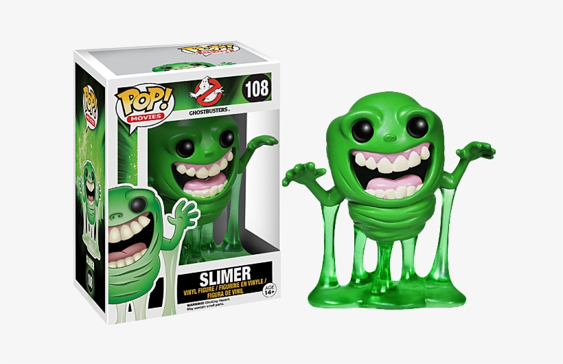 'ghostbusters' Pop Vinyl Figures Coming From Funko - Funko Pop Slimer, transparent png download