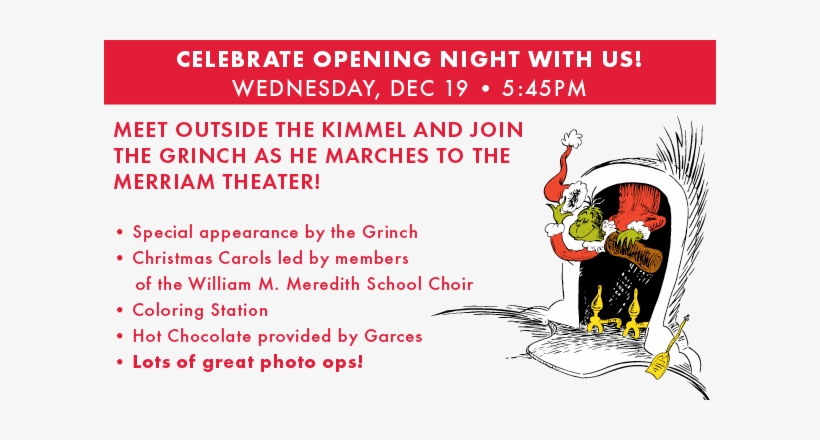 Sensory Friendly Performance - Prints By Dr. Seuss - The Grinch Art Print, transparent png download