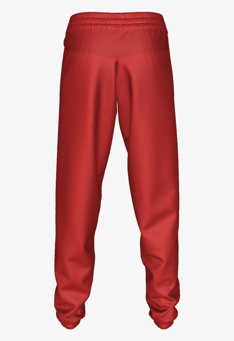 Md148 Marvelous Designer Sports Pants Workshop - Puma Pants Red And Black, transparent png download