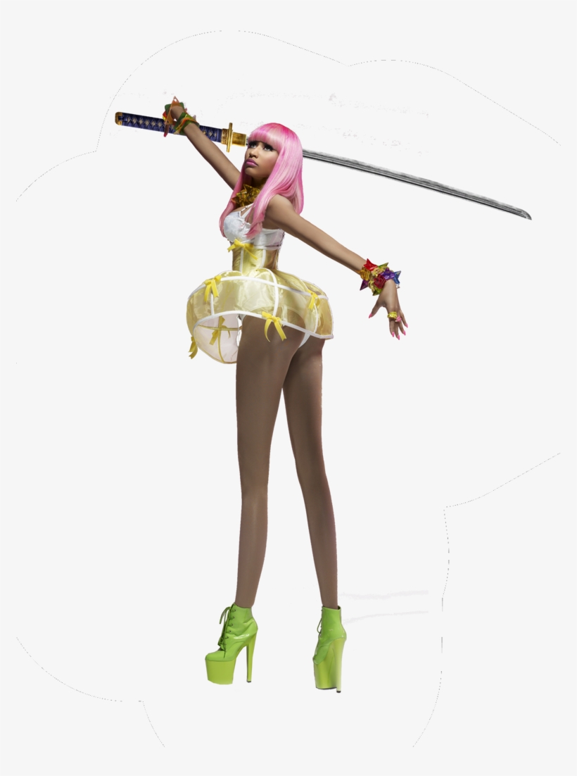 Nicki Minaj With Sword Png By Cjmthecustomboxmaker - Drawing Of Ganpati Easy, transparent png download