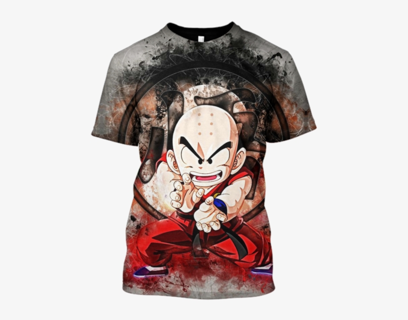 3d Krillin Dragon Ball Tshirt - Dragon Ball - Season 2 Dvd, transparent png download