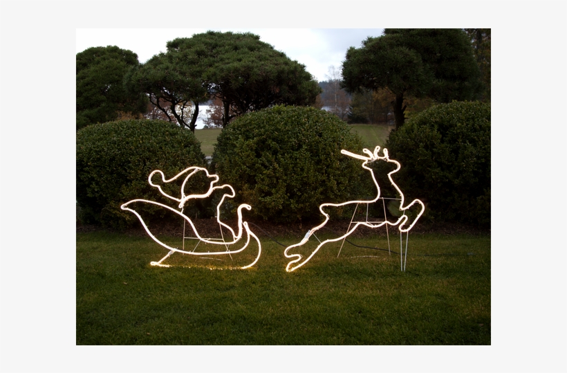 Silhouette Neoled - Reindeer, transparent png download