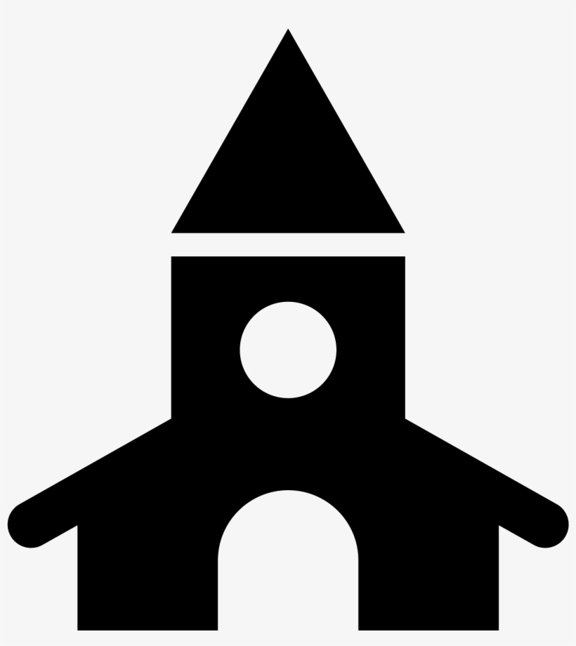City Church Icon - Map Church Icon, transparent png download