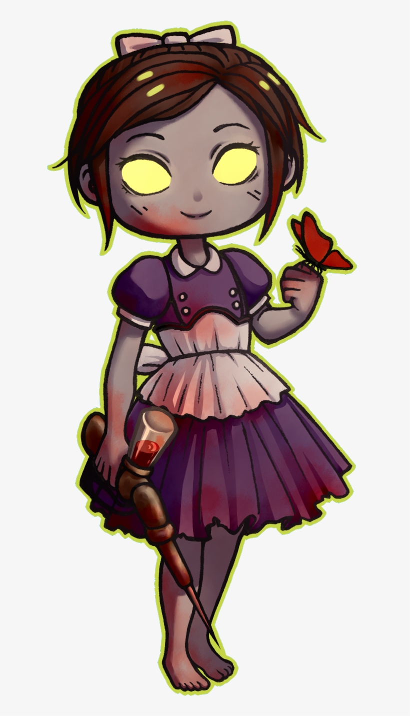Lil 20sister 20bad 20ver Small - Bioshock Little Sister, transparent png download
