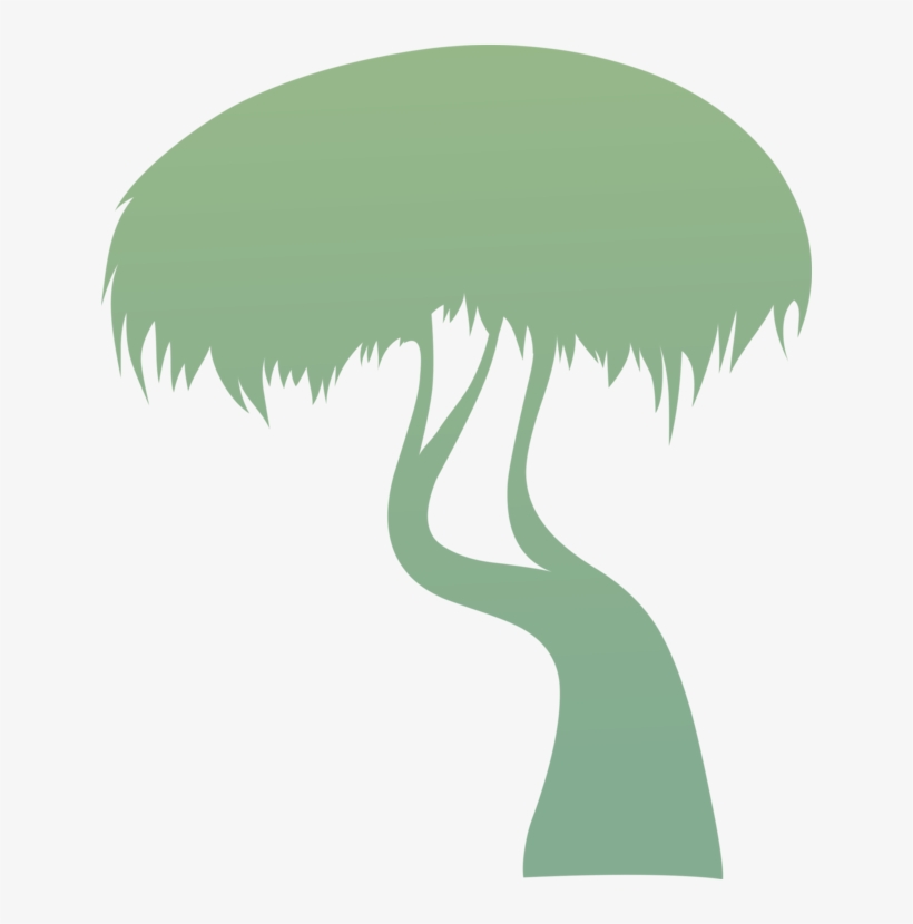 Tree Silhouette Video Plants Cartoon - Tree, transparent png download