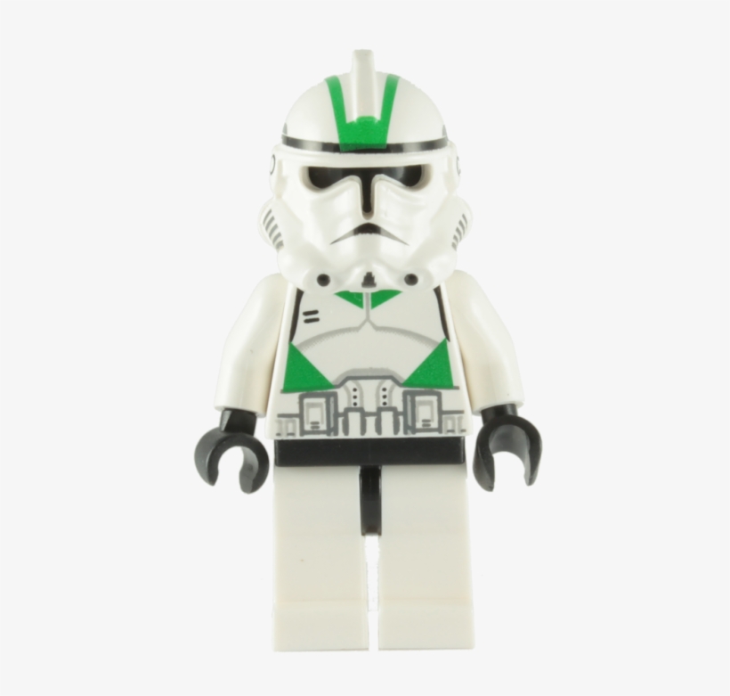 Lego Clone Trooper Green Markings Minifigure - Lego Clone Trooper 2005, transparent png download