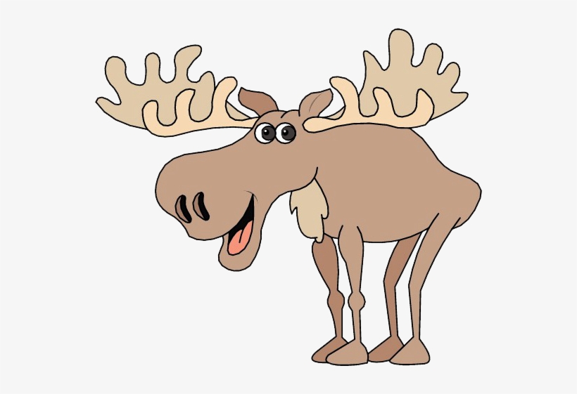 Select Event - Moose Cartoon, transparent png download
