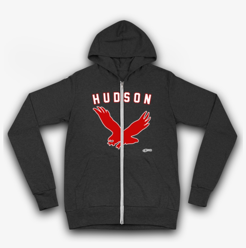 Image Of Hawk Zip Hoodie - Hoodie, transparent png download