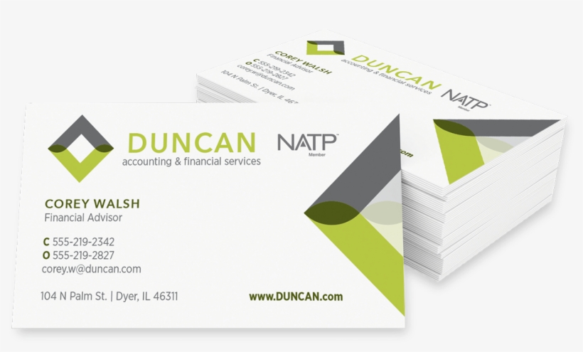 Business Cards 1-sided - Business Card, transparent png download