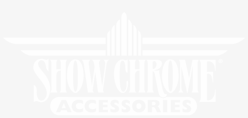 Show Chrome Accessories White - Graphic Design, transparent png download