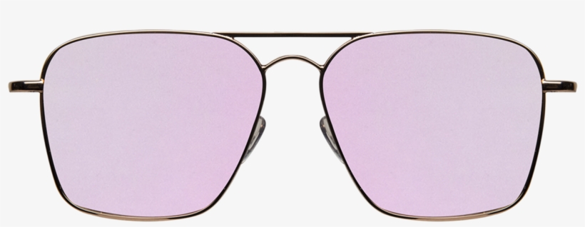 Illesteva - Mirrored Sunglasses, transparent png download