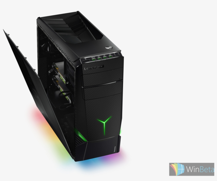 Lenovo Y Series Razer Edition Gaming Desktop Prototype - Lenovo 90dd00c9us Desktop Computer, transparent png download