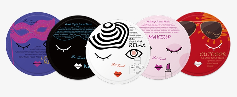 591589e2d367d , 2017 05 12 - Unitouch Good Night Facial Mask Nacht-tuchmaske, transparent png download