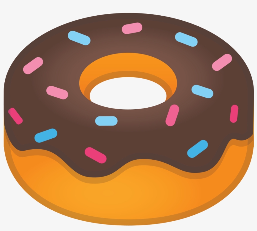 Download Svg Download Png - Donut Emoji, transparent png download