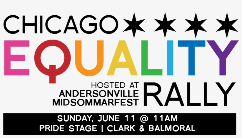 Chicago Equality Rally Website Header - Andersonville Midsommarfest 2017 Chicago, transparent png download