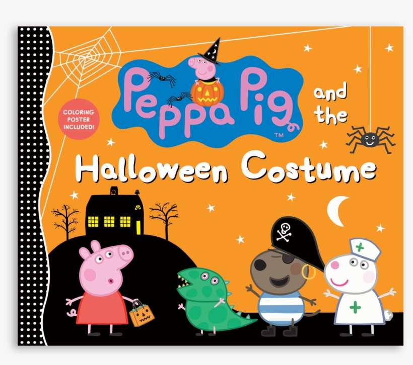 Peppa Pig And The Halloween Costume - Peppa Pig And The Halloween Costume Book, transparent png download