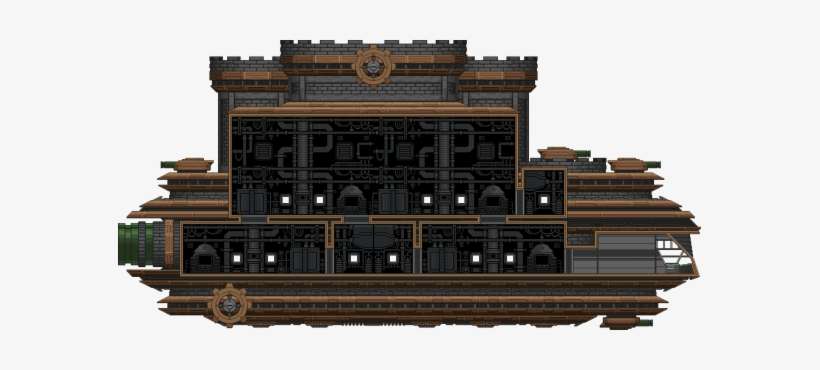 Glitch Ship Upgrade 6 - Starbound Glitch Ship, transparent png download