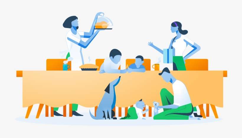 Happy Thanksgiving Thanks Holiday Thanksgiving Turkey - Text, transparent png download