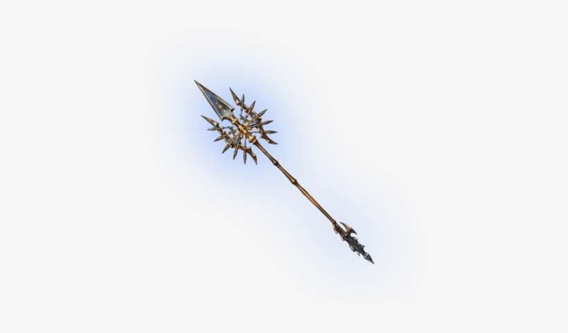 Romulus Spear Aqua - Fantasy Spear, transparent png download
