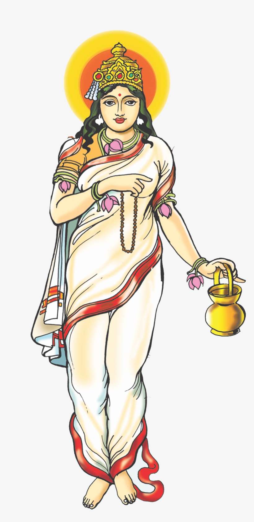 2-bramcharni - Maa Brahmacharini Images Png, transparent png download