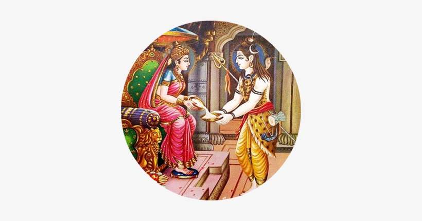 Annadanam Maha Prasadam Sponsorship - Kashi Vishwanath Images Annapurna, transparent png download