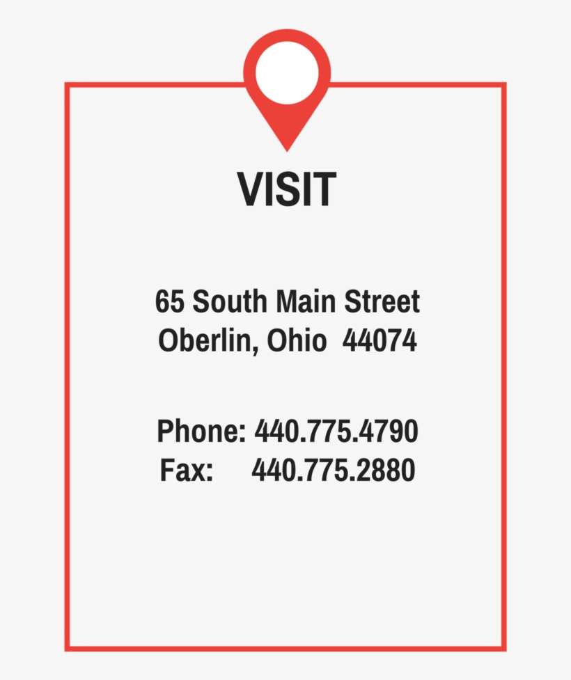 Copy Of Visit - Oberlin Public Library, transparent png download