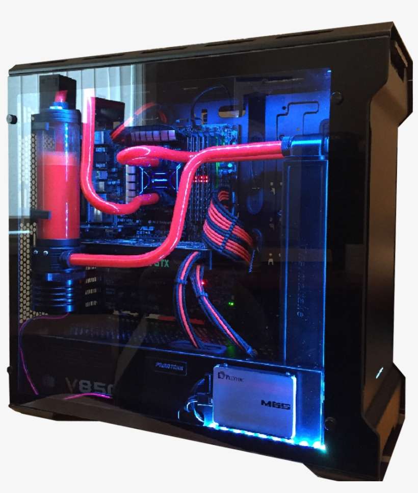 Phanteks Enthoo Evolv Tempered Glass Edition - Phantek Enthoo Evolv Tempered Glass, transparent png download