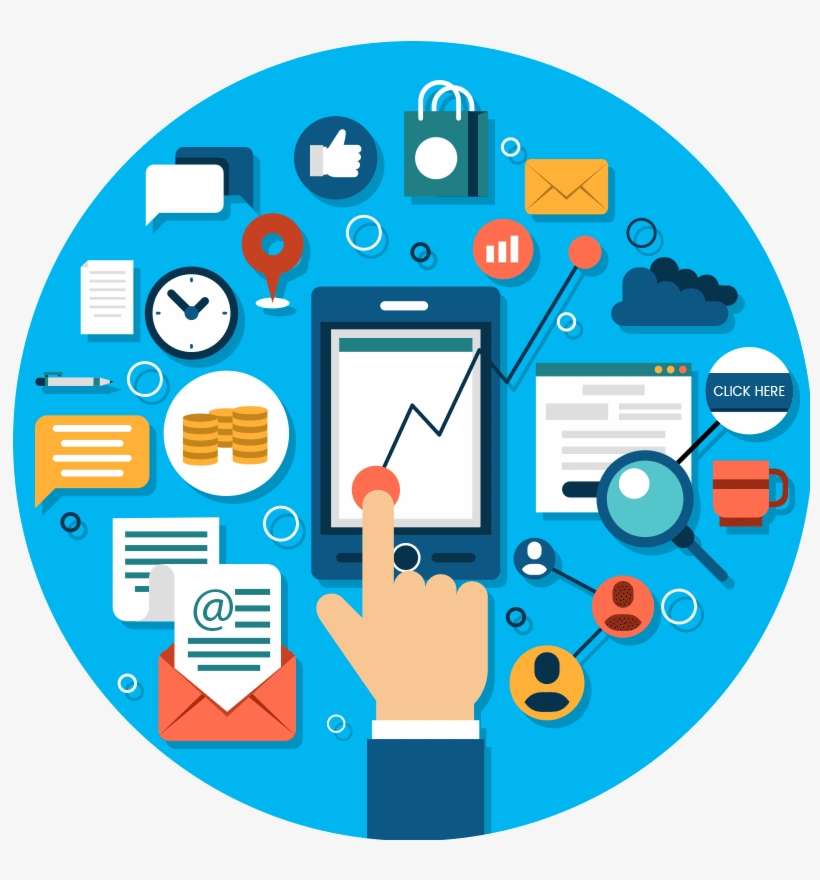 Digital Marketing - School Management Digital System, transparent png download