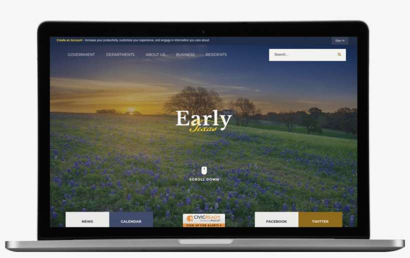 How To Size Photos For Municipal Website Early Tx - Led-backlit Lcd Display, transparent png download