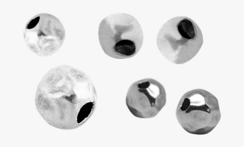 Hammered Beads 4 Items - Product, transparent png download
