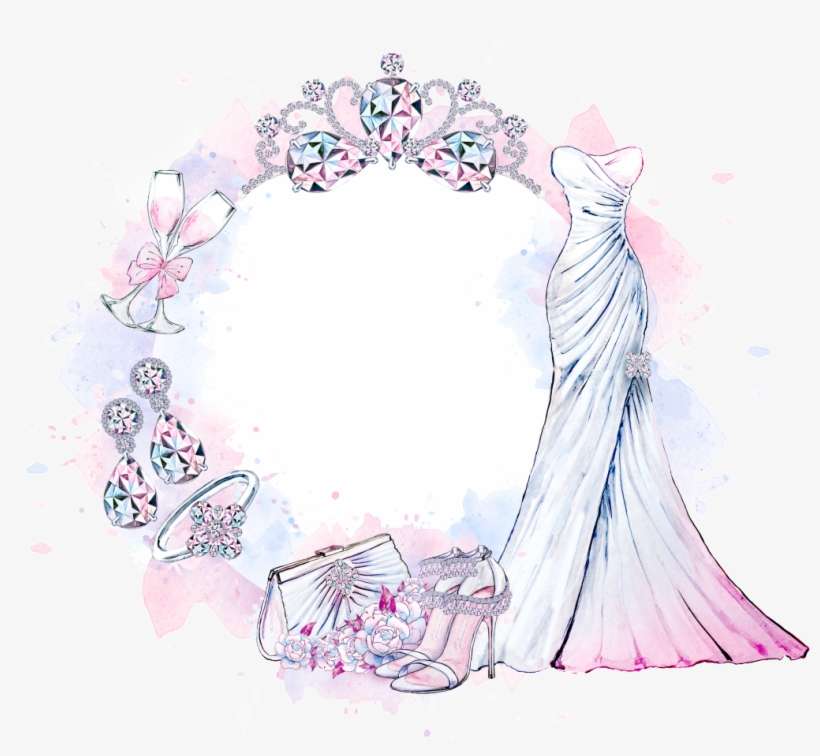 Wedding Romantic Wedding Png This Graphics - Rosa Blaues Elegantes Kristall16. Geburtstag Laden, transparent png download