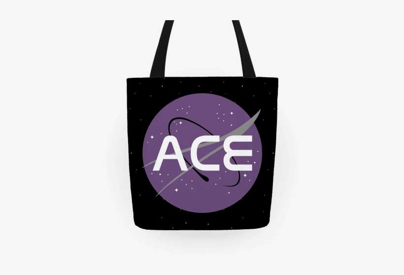 Ace Nasa Tote - Not All Those Who Wander Are Lost Tote Bag, transparent png download