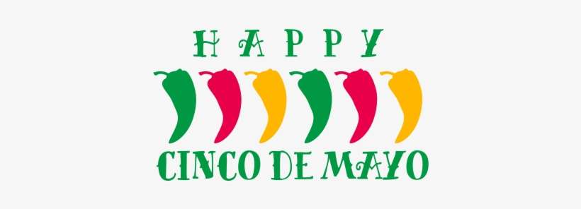 Happy Cinco De Mayo - Peppers, transparent png download