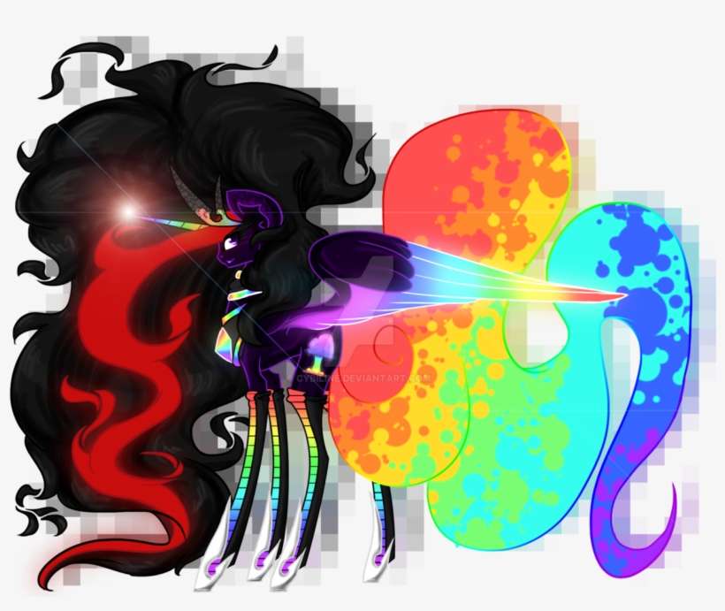 Alicorn, Alicorn Oc, Artist - Princess Neon Boom, transparent png download