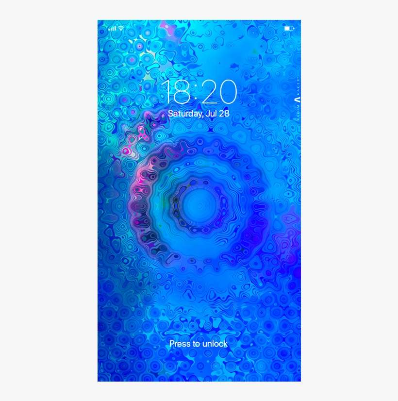 Mirage Phone Background - Circle, transparent png download