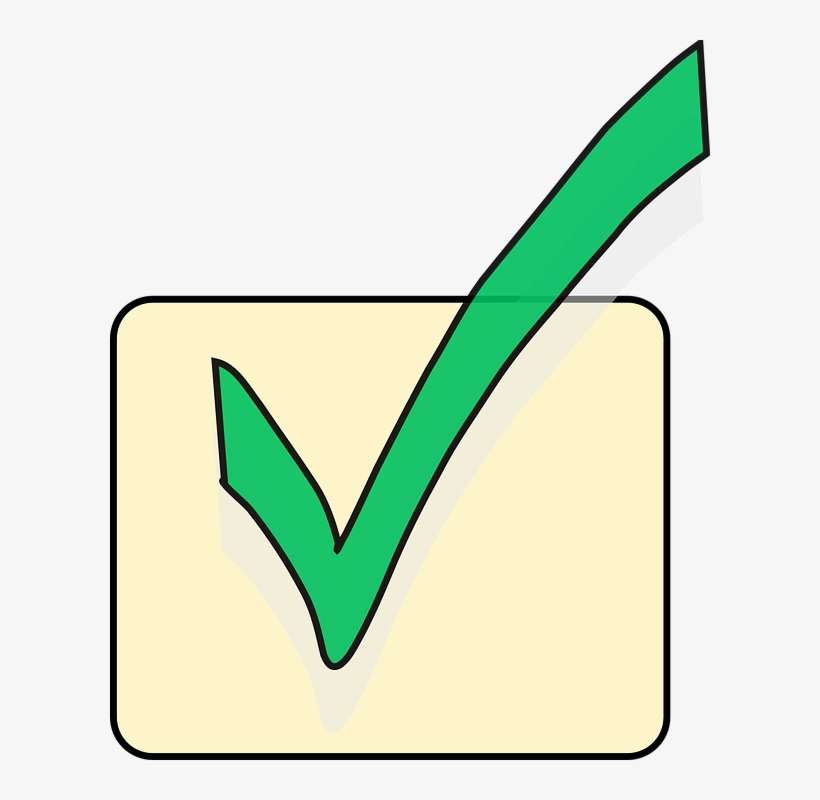Green Check Mark 26, Buy Clip Art - Biểu Tượng Chọn, transparent png download