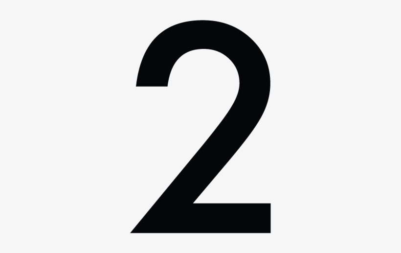 Number 2 Png - 1 Png, transparent png download