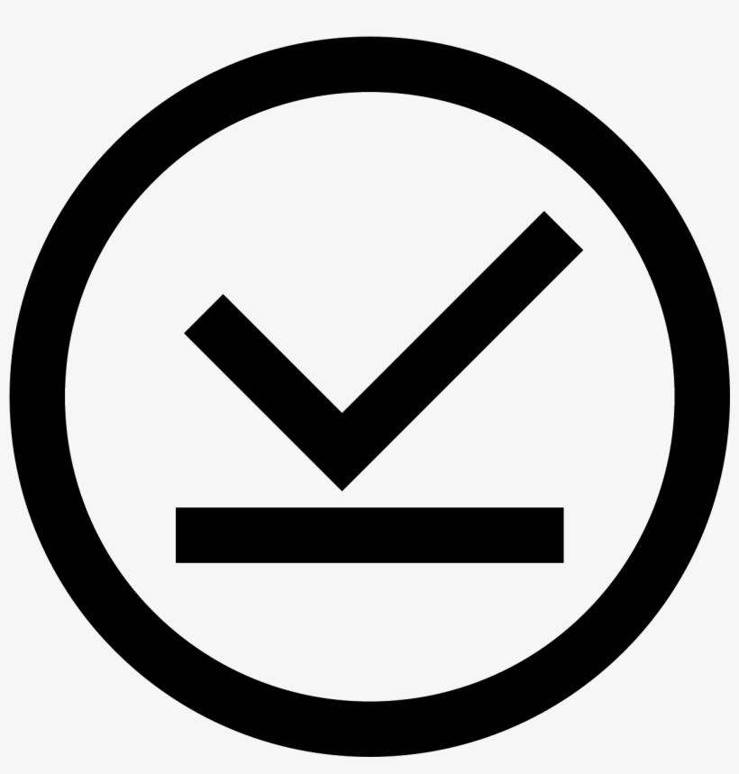 Offline Pin Icon - Arrow Icon, transparent png download