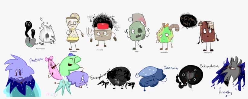 Picture Library Collab Mental Illness Adopts - Drawing, transparent png download