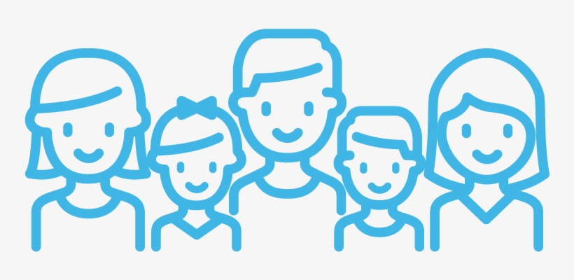 Individual & Group Support - Family, transparent png download