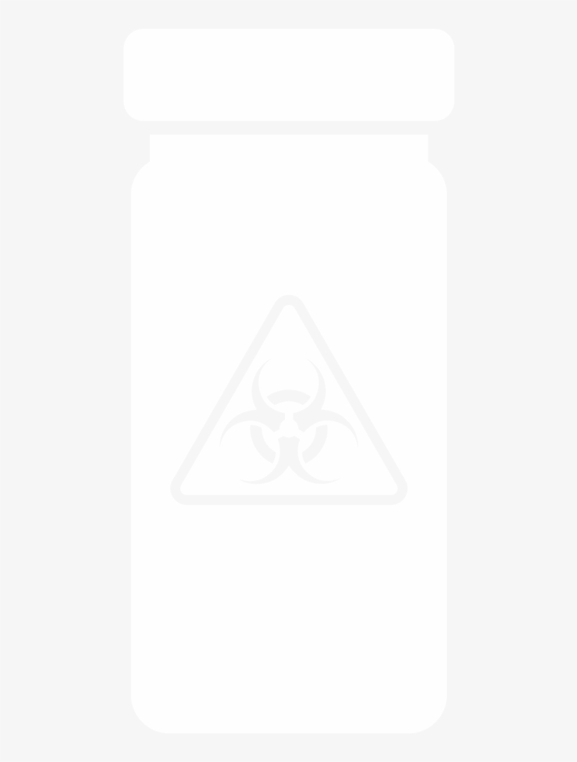 Quarantine Waste - Biohazard Symbol, transparent png download