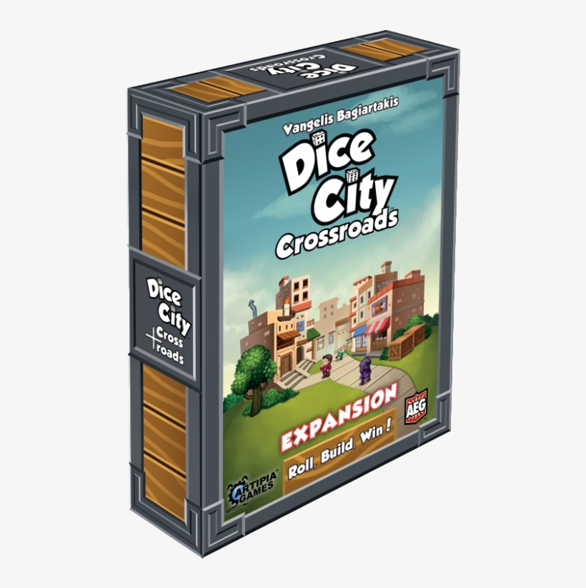 Dice City Crossroads - Aeg Dice City Crossroads Game, transparent png download