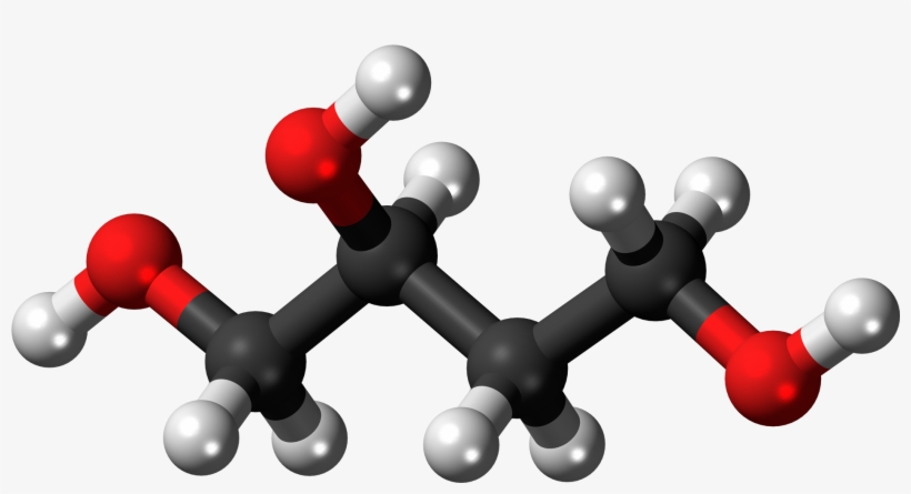 1,2,4 Butanetriol 3d Balls - Diethylene Glycol, transparent png download
