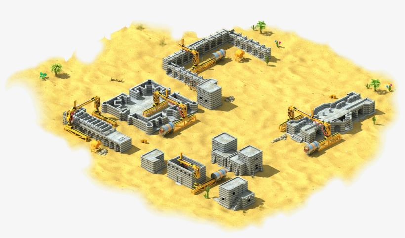 Shopping District Construction - Floor Plan, transparent png download