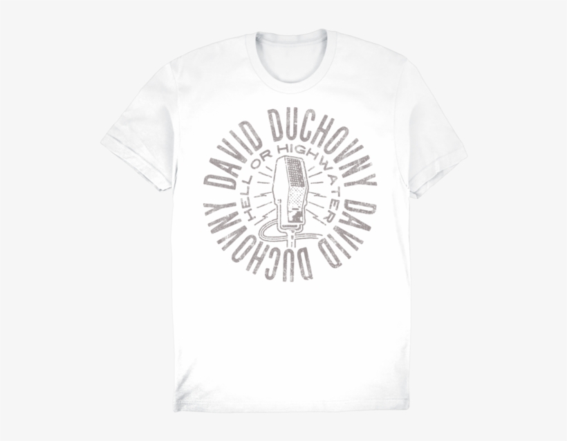 Microphone Tee Thumb - Active Shirt, transparent png download