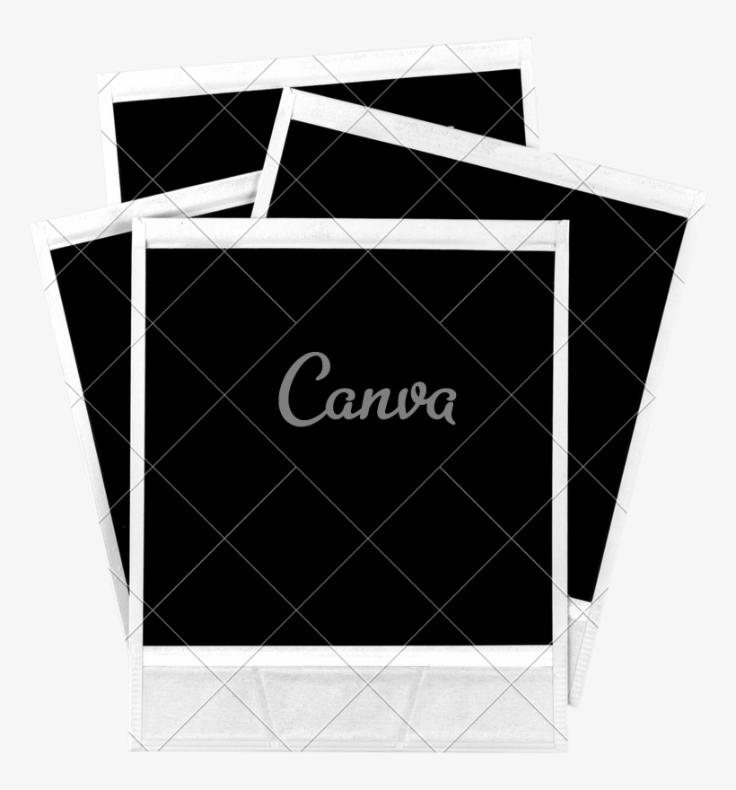 Blank Polaroid Png - Canva, transparent png download