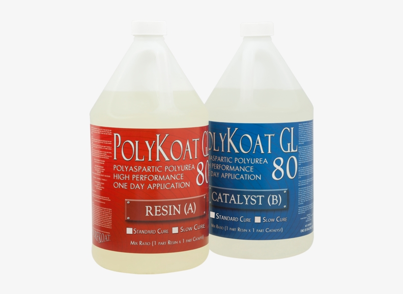 Surfkoat Poly Koat 80 Polyaspartic Polyurea Clear Concrete - Concrete, transparent png download
