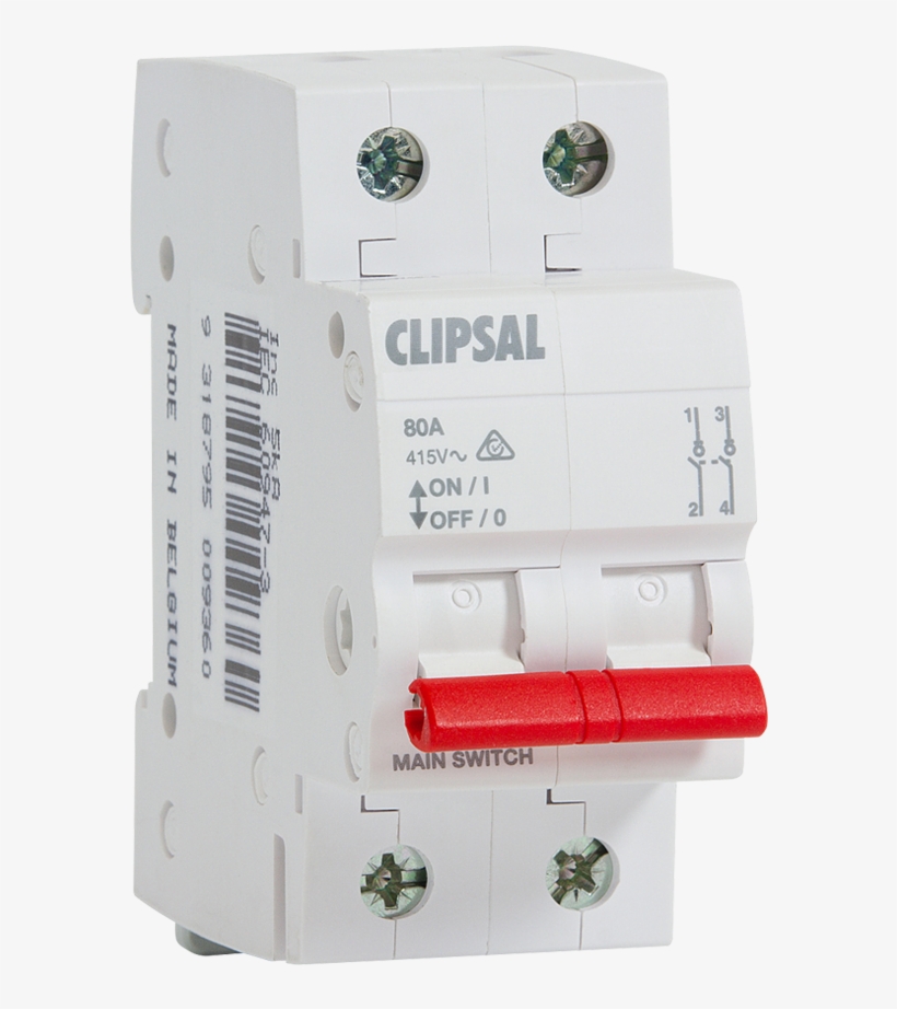 Safe As Houses - Isolator Switch 3 Pole, transparent png download